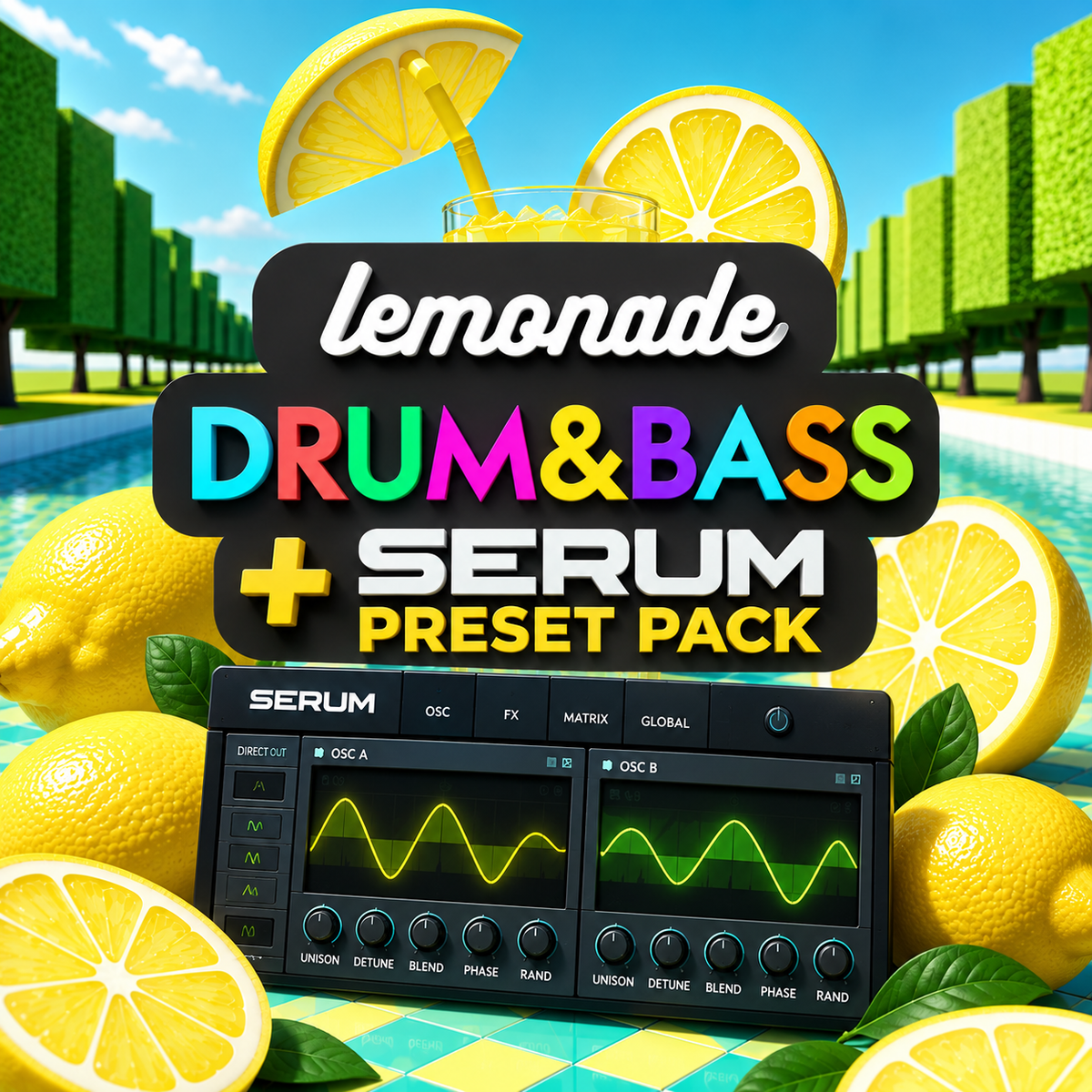 Lemonade Drum & Bass + Serum Preset Pack